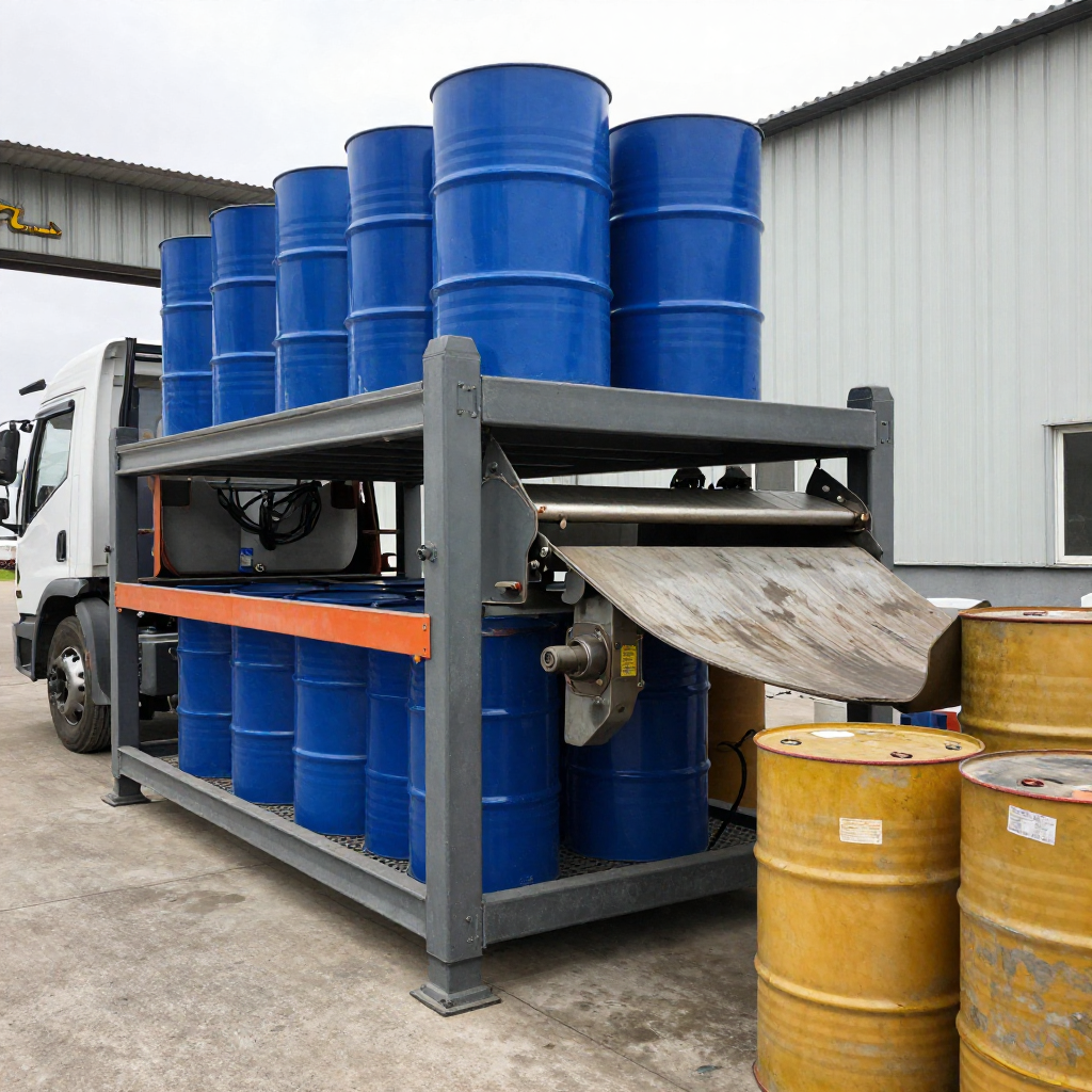 55 gallon poly drum recycling process transforming waste into resources